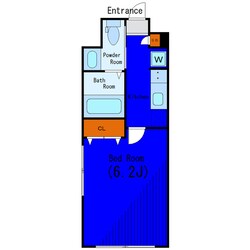 馬込駅 徒歩6分 4階の物件間取画像